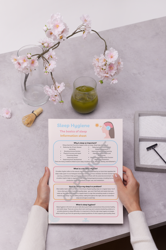 Sleep Routines Intervention 8-page Activity Pack