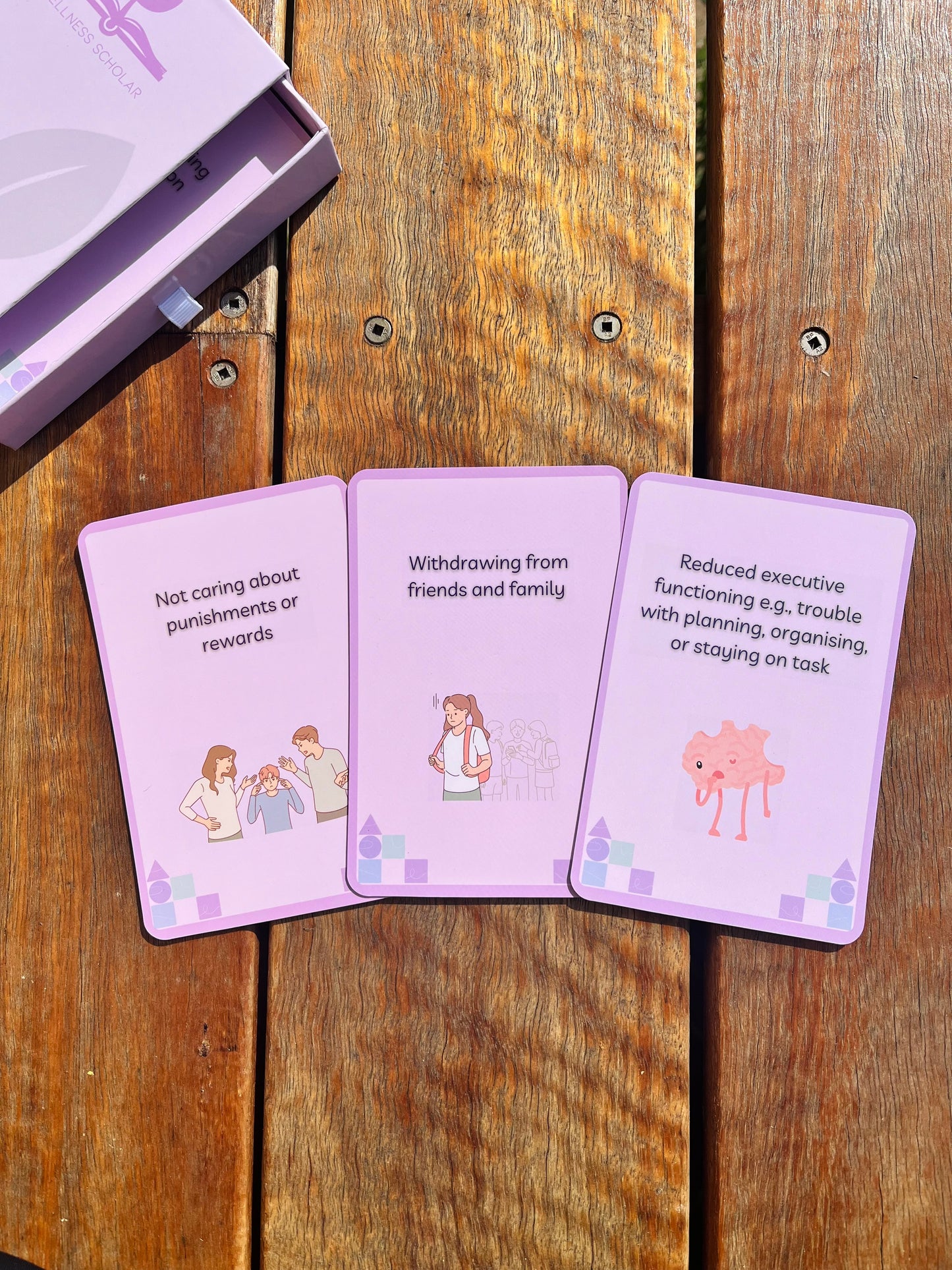 Common Responses to Trauma in Children and Adolescents - Card Deck