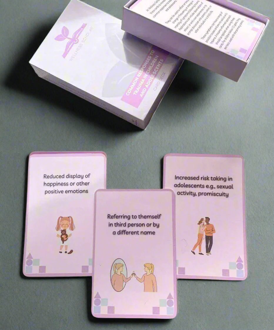 Trauma Card Deck Bundle - Common Responses to Trauma