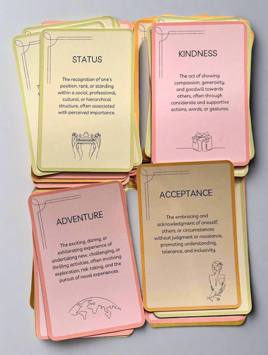 Values - Card Deck – Wellness Scholar