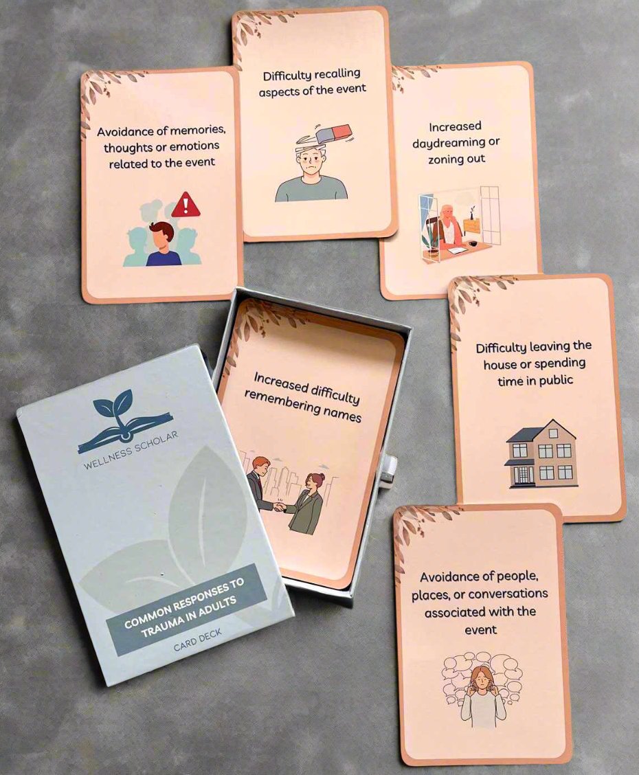 Trauma Card Deck Bundle - Common Responses to Trauma