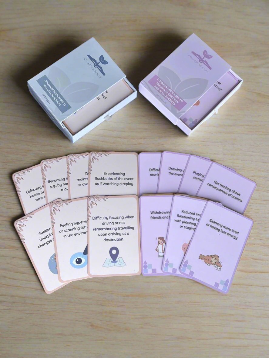 Trauma Card Deck Bundle - Common Responses to Trauma