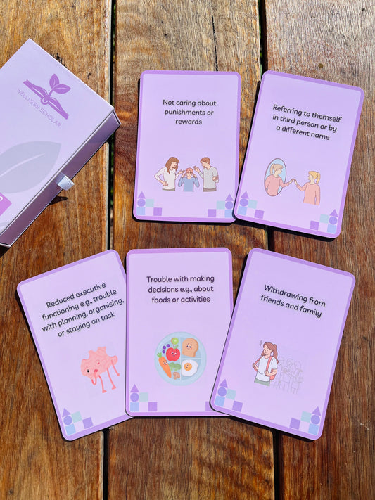 Common Responses to Trauma in Children and Adolescents - Card Deck