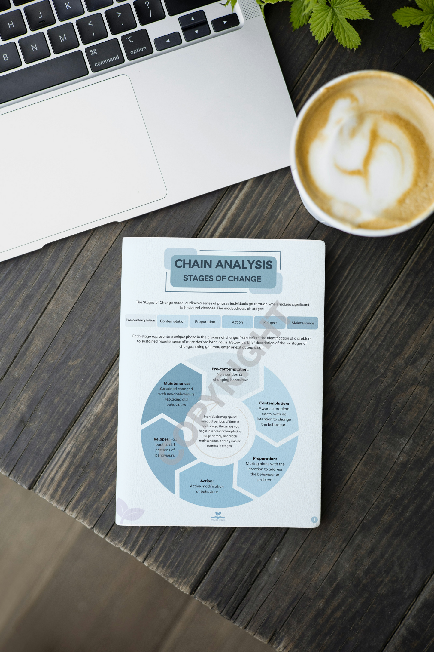 Stages of Change & Motivational Interviewing 6-page Activity Pack