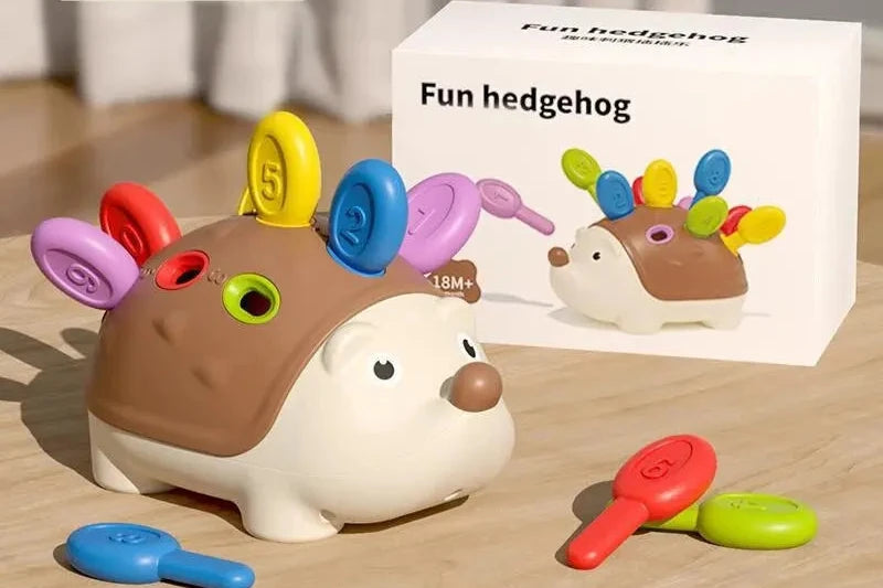 Hedgehog Counting and Sorting Toy