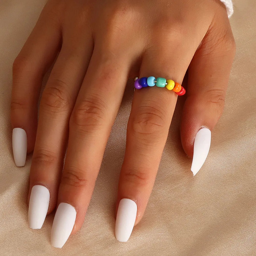 Beaded Fidget Ring