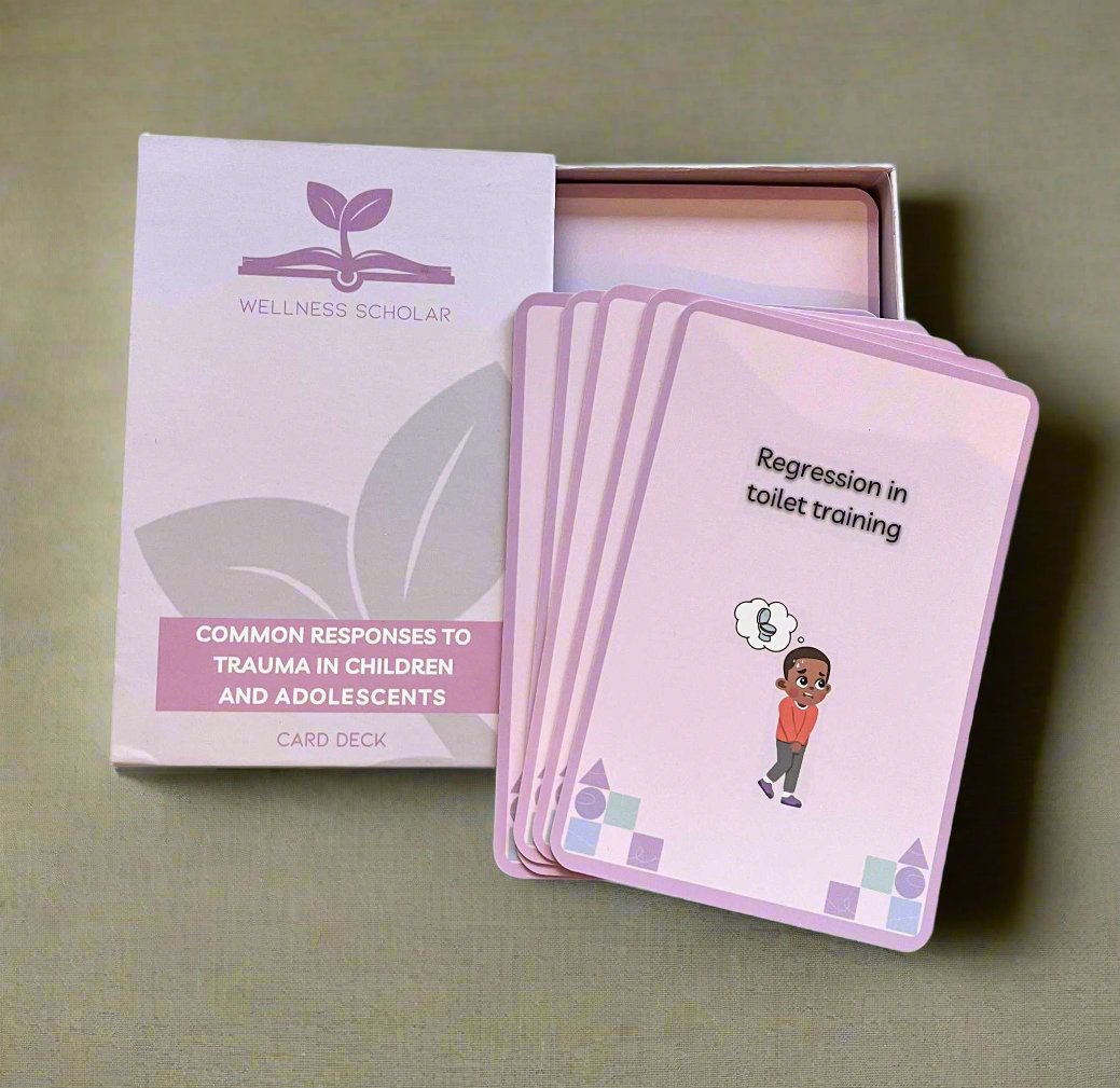 Common Responses to Trauma in Children and Adolescents - Card Deck